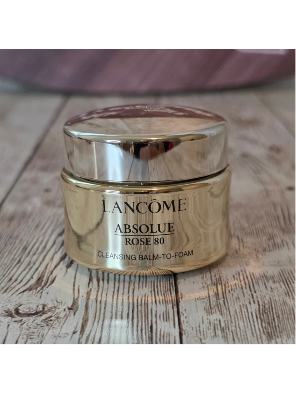 Lancôme Absolue Rose 80 Cleansing Balm-to-Foam 20ml NWOT